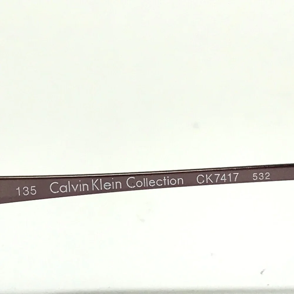 Calvin Klein CK7417 532 Eyeglasses Frames Pink Rectangular 51-16-135
